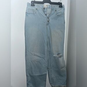 Vintage Straight Light Wash Jeans